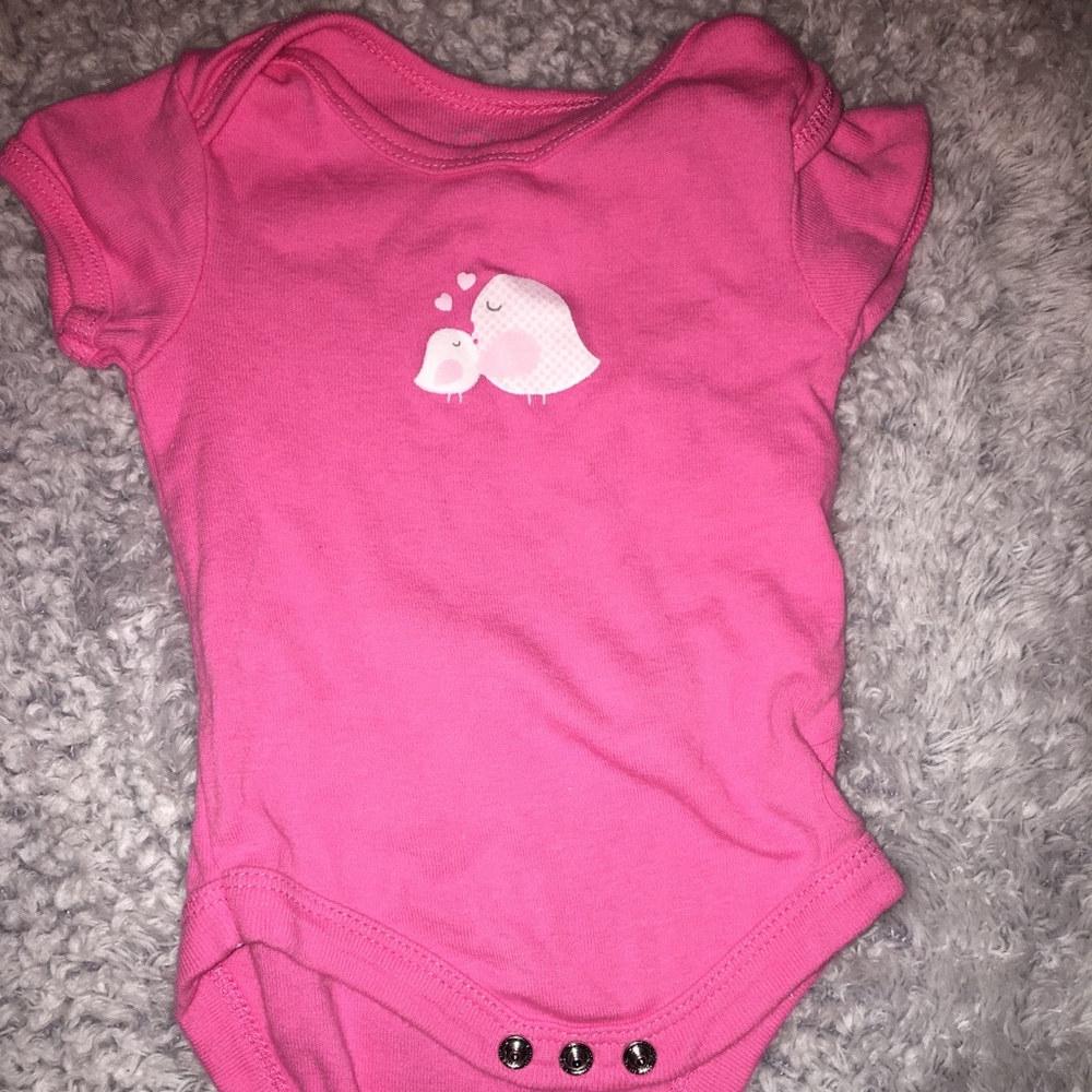 Baby girl pant and bodysuit set